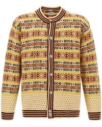 Bode - 'Marzipan' Cardigan - Lyst