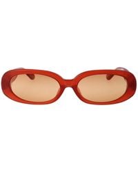 Linda Farrow - Teracotta Gradient Acetate Sunglasses - Lyst