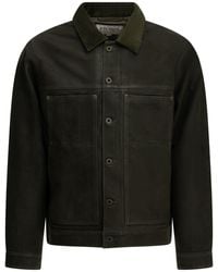 Filson - "Cruiser" Leather Jacket - Lyst