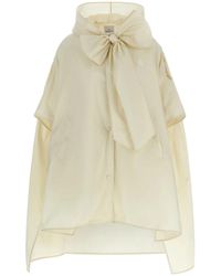 Moncler - Taffeta Cape - Lyst