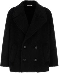 Valentino Garavani - Mohair And Wool Coat - Lyst