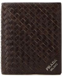 Prada - Leather Wallet - Lyst