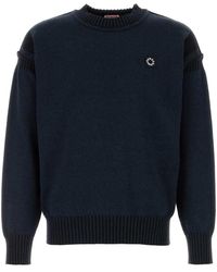 KENZO - Midnight Cotton Blend Sweater - Lyst