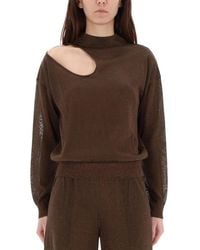 Circus Hotel - Viscose-Blend Top - Lyst