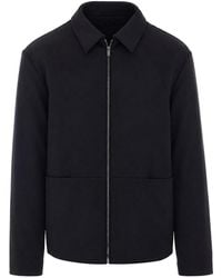 Gucci - Reversible Wool And Nylon Zip Jacket - Lyst