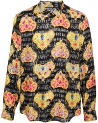 Versace Jeans Couture - Viscose Clothing Shirts - Lyst