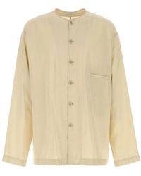 Lemaire - V-Neck Shirt - Lyst