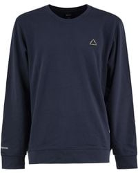 Patagonia - Organic Cotton Mountain Logo Crewneck Sweatshirt - Lyst