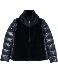 Herno - Padded Faux-Fur Zip Jacket - Lyst