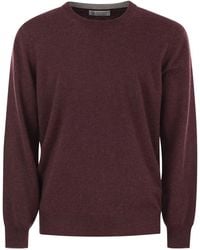 Brunello Cucinelli - Pure Cashmere Crew-Neck Sweater - Lyst