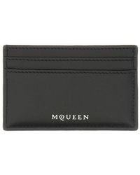 McQueen - Card Holder "Skull" - Lyst