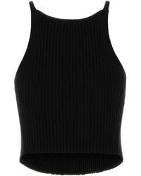 Courreges - Viscose Blend Tank Top - Lyst