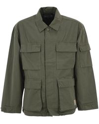 Carhartt - Cotton Utility Jacket With Cargo Pockets - Lyst