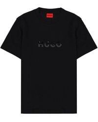 HUGO - T-Shirt Dumeo Cotton T-Shirts And Polos - Lyst