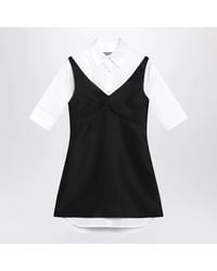 Balenciaga - Hybrid Chemisier Mini Dress - Lyst