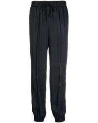 Jil Sander - Drawstring Tapered Trousers - Lyst