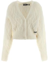 ROTATE BIRGER CHRISTENSEN - 'Fluffy Knit' Cardigan - Lyst