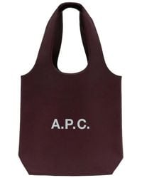 A.P.C. - Ninon Small Shopper Bag - Lyst