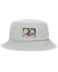 Vivienne Westwood - Bucket Hat With Logo - Lyst