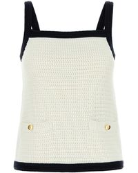 Gucci Top in Gray | Lyst