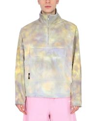MSGM - Printed Anorak Jacket - Lyst