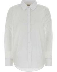 Calvin Klein - Cotton Poplin Regular Shirt - Lyst