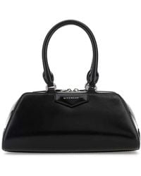Givenchy - Antigona East-West Mini Leather Bag - Lyst