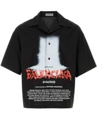 Balenciaga - Poplin Shirt - Lyst