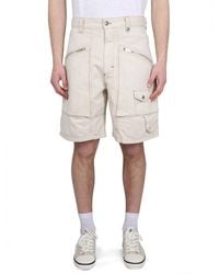 Isabel Marant - Mini Denim Bermuda Shorts - Lyst