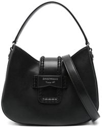 Emporio Armani - Small Leather Shoulder Bag - Lyst
