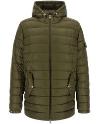Moncler - Oahu Hooded Short Down Parka Jacket - Lyst
