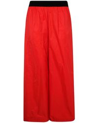 Maria Calderara - Polyester Trousers - Lyst