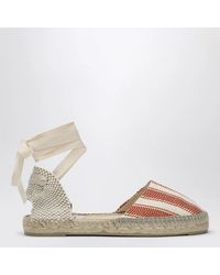 Manebí - Low Espadrilles Ivory/Terracotta - Lyst