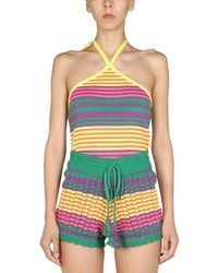 Gallo - Striped Pattern Top - Lyst