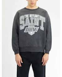 SAINT Mxxxxxx - The Deviant Crewneck Sweatshirt - Lyst