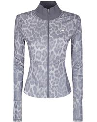 adidas By Stella McCartney - Zipped Sweatshirt - Lyst