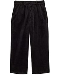 Y-3 - Velvet Elastic Waist Trousers - Lyst