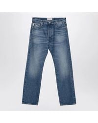 Valentino - Jeans With Logo Detail - Lyst