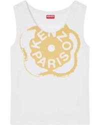 KENZO - Elastane Cotton Top - Lyst