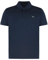 Paul & Shark - Paul & Shark Cotton Piqué Polo Shirt - Lyst