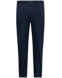 Calvin Klein - Tapered Refined Cotton Stretch T - Lyst