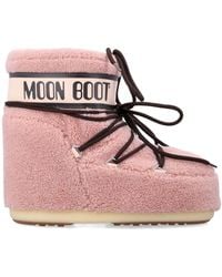 Moon Boot - Icon Low Fleece Ankle Boots - Lyst