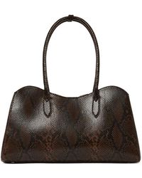 Stella McCartney - Ryder Tote Bag With Snakeskin Effect - Lyst