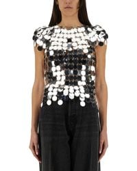 Rabanne - Top "The Iconic Sparkle Discs" - Lyst