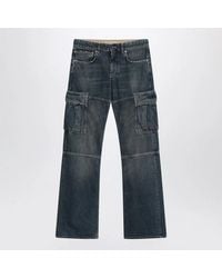 Balenciaga - Cargo Regular Jeans With A Faded Effect - Lyst