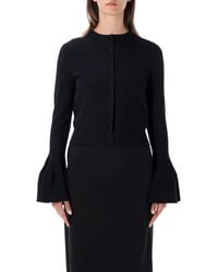 Stella McCartney - Bell Sleeve Cardigan - Lyst