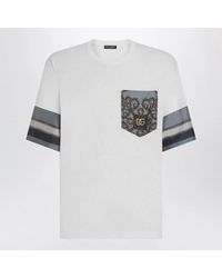 Dolce & Gabbana - Dolce & Gabbana Jersey Tshirt With Print - Lyst