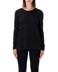James Perse - Crlear Jersey Ls Tee - Lyst