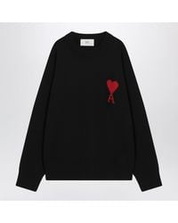 Ami Paris - Wool Sweater Ami De Coeur - Lyst
