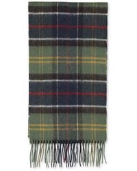 Barbour - Tartan Wool Cashmere Scarf - Lyst